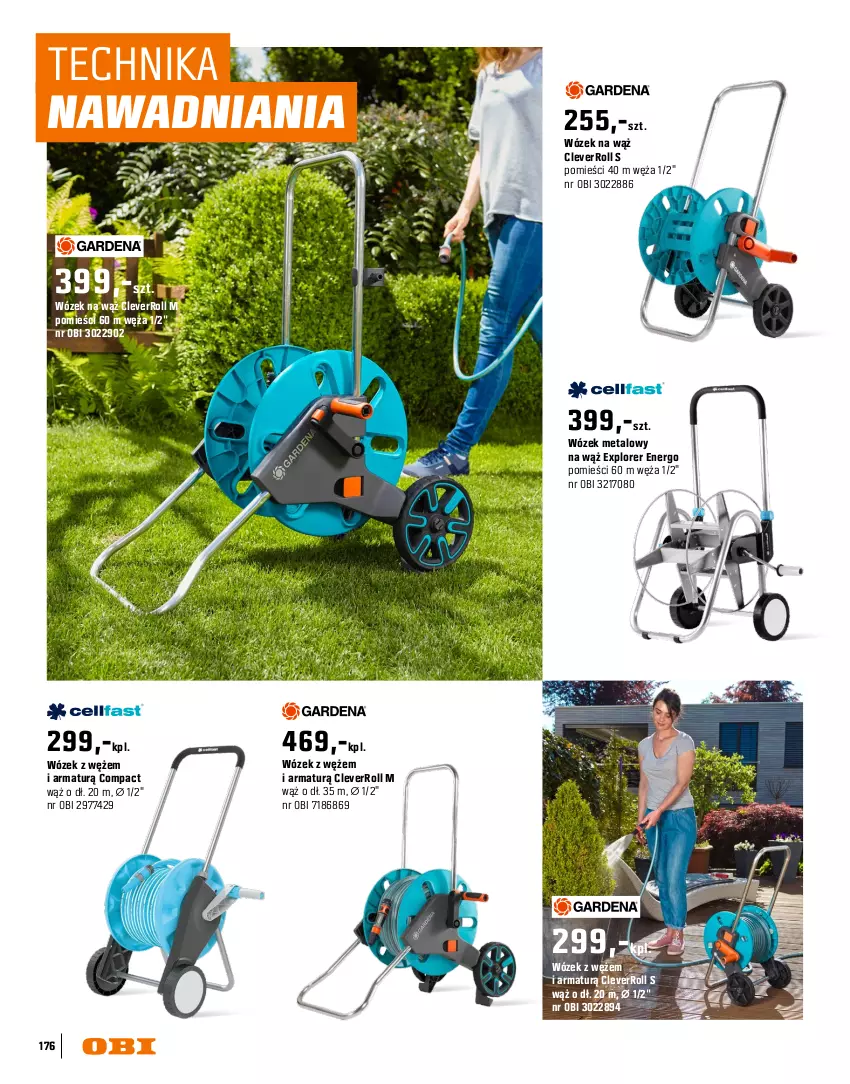 Gazetka promocyjna Obi - Gazetka OBI - ważna 16.03 do 31.08.2026 - strona 176 - produkty: Hobby, Ogród, Por, Wózek