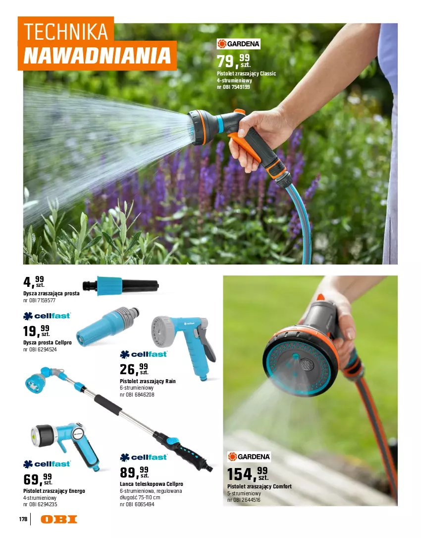 Gazetka promocyjna Obi - Gazetka OBI - ważna 16.03 do 31.08.2026 - strona 178 - produkty: Pistolet, Rum, Teleskop