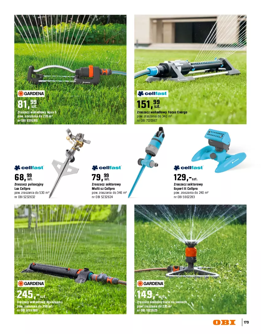 Gazetka promocyjna Obi - Gazetka OBI - ważna 16.03 do 31.08.2026 - strona 179 - produkty: Pistolet, Rum, Teleskop
