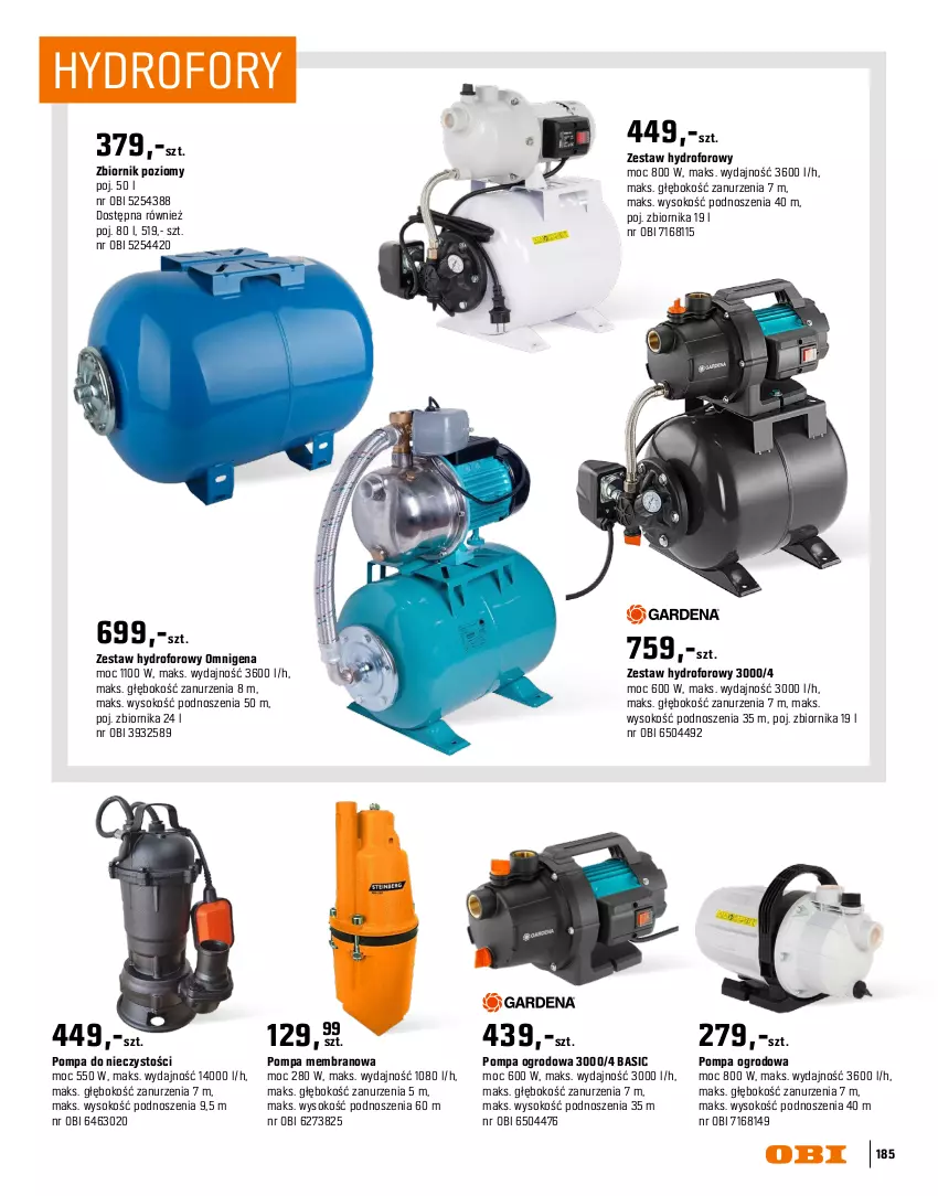 Gazetka promocyjna Obi - Gazetka OBI - ważna 16.03 do 31.08.2026 - strona 185 - produkty: Silan, Sok
