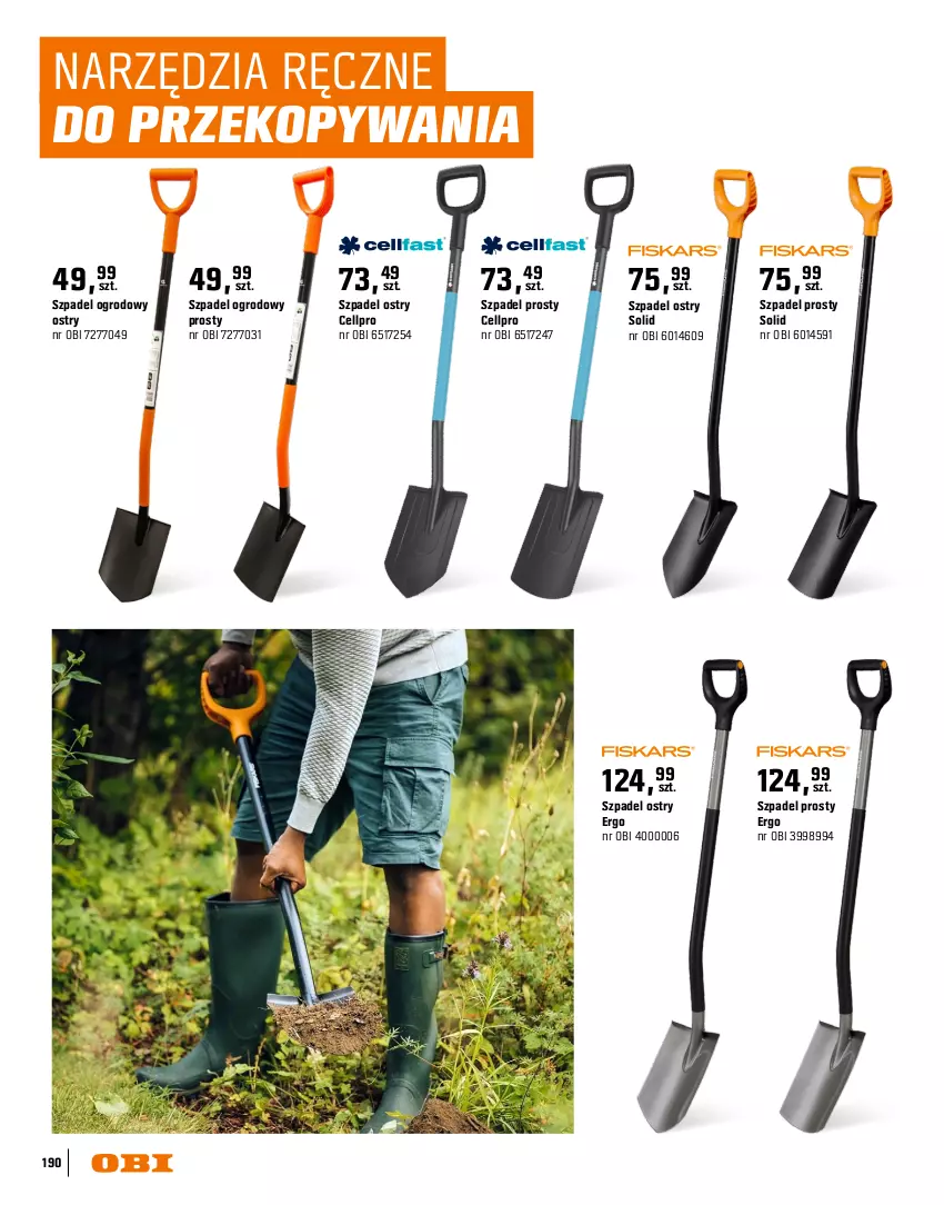 Gazetka promocyjna Obi - Gazetka OBI - ważna 16.03 do 31.08.2026 - strona 190 - produkty: Por