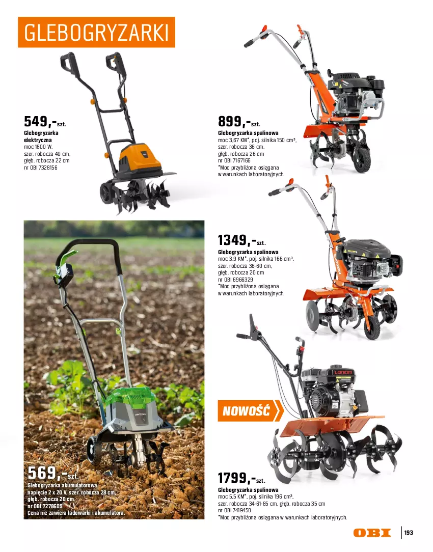 Gazetka promocyjna Obi - Gazetka OBI - ważna 16.03 do 31.08.2026 - strona 193 - produkty: Akumulator, Gry, Kosz
