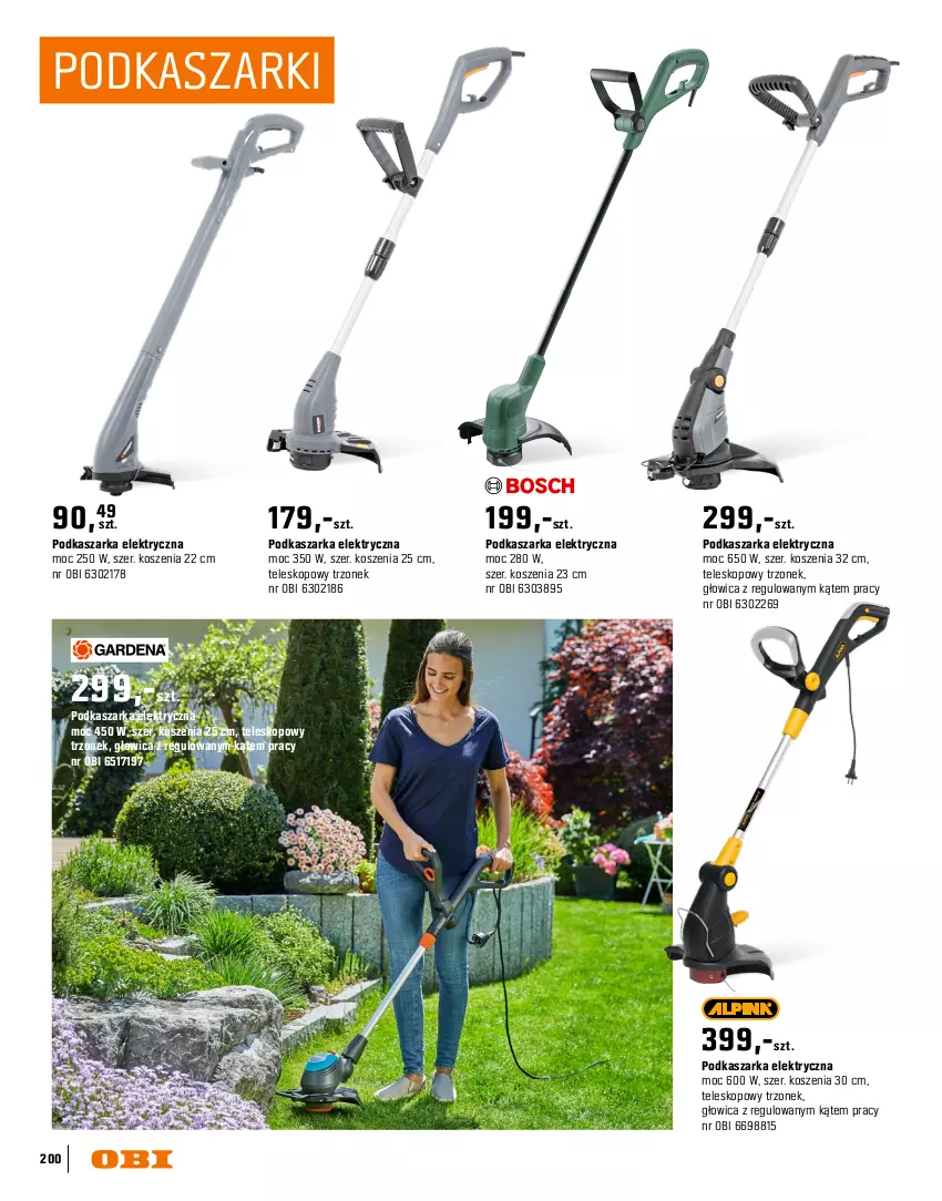 Gazetka promocyjna Obi - Gazetka OBI - ważna 16.03 do 31.08.2026 - strona 200 - produkty: Kasza, Kosz, Noż, Nożyce, Teleskop, Warka