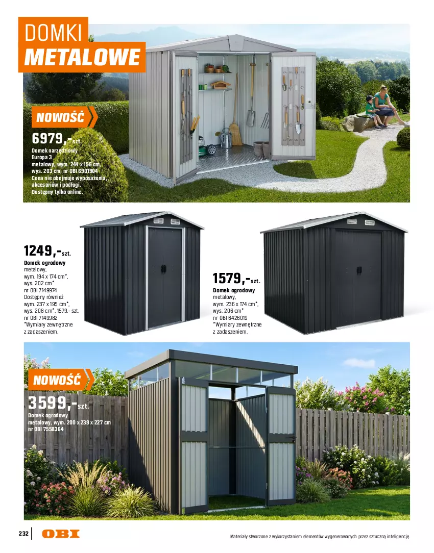 Gazetka promocyjna Obi - Gazetka OBI - ważna 16.03 do 31.08.2026 - strona 232 - produkty: Garaż, Intel