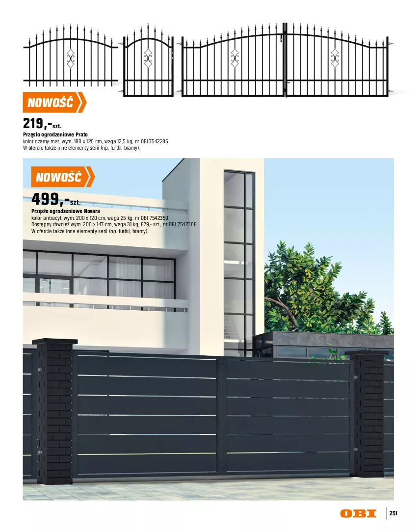 Gazetka promocyjna Obi - Gazetka OBI - ważna 16.03 do 31.08.2026 - strona 251 - produkty: Rama, Ser, Waga