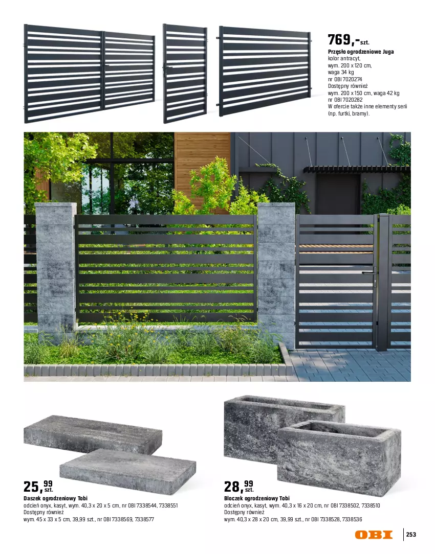 Gazetka promocyjna Obi - Gazetka OBI - ważna 16.03 do 31.08.2026 - strona 253 - produkty: Cień, Ser, Waga
