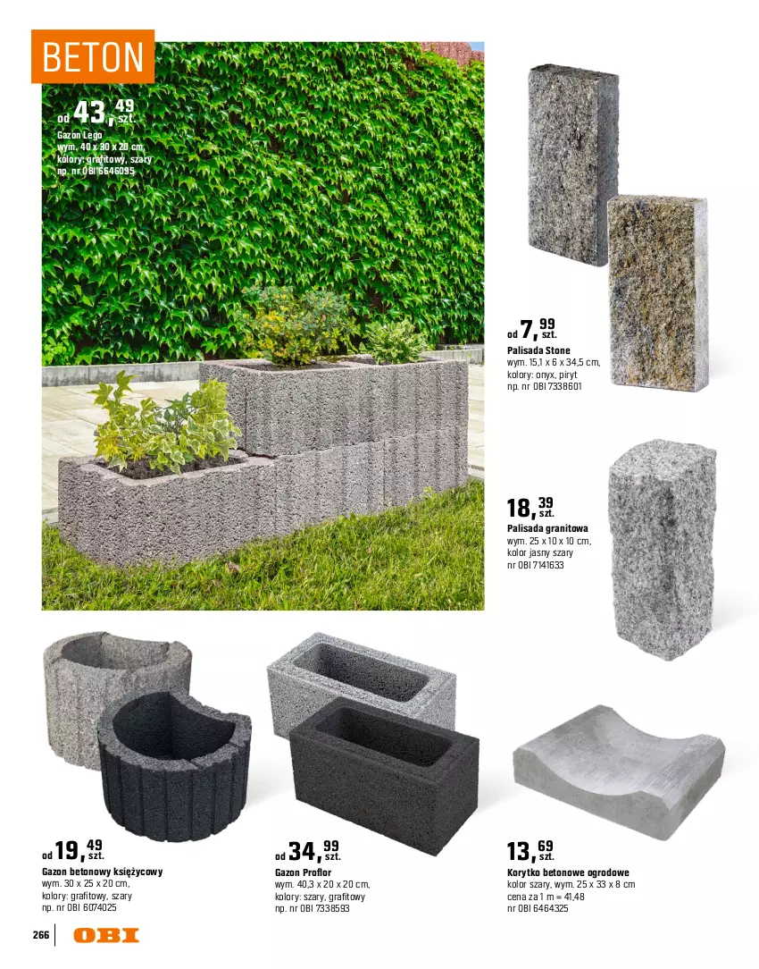 Gazetka promocyjna Obi - Gazetka OBI - ważna 16.03 do 31.08.2026 - strona 266 - produkty: Gra, Gry, Keramzyt, LEGO