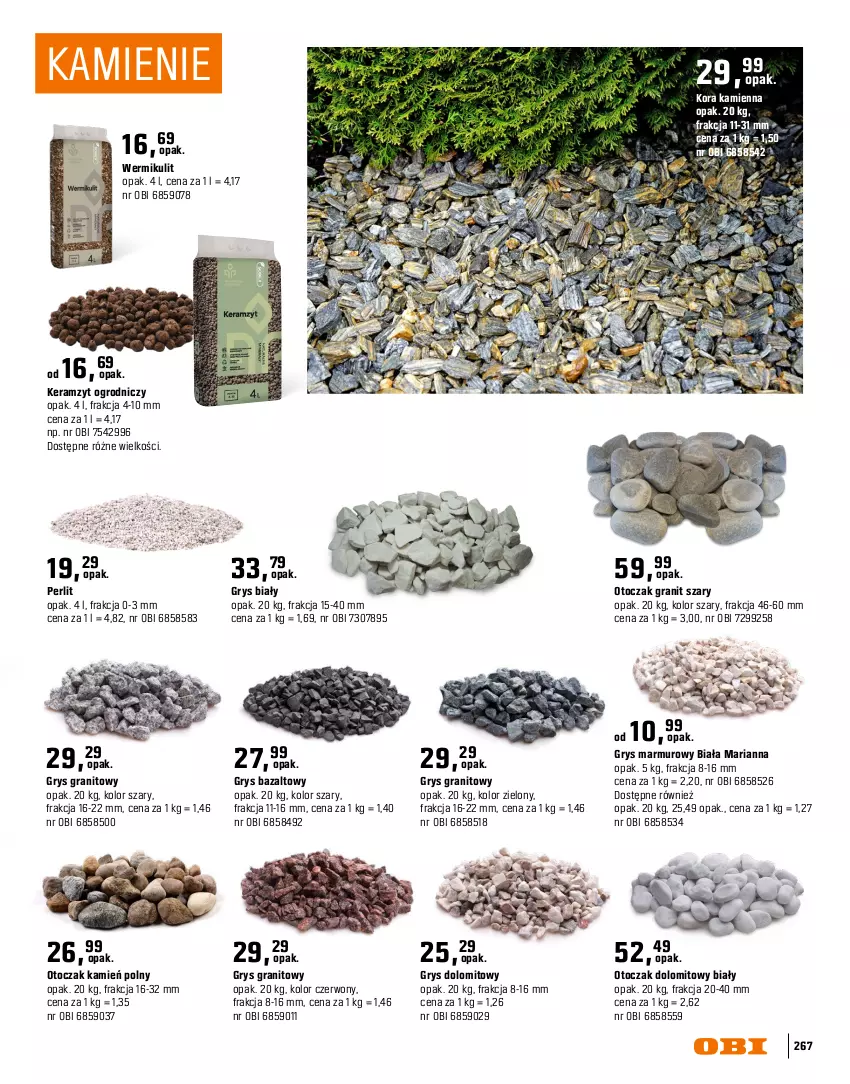 Gazetka promocyjna Obi - Gazetka OBI - ważna 16.03 do 31.08.2026 - strona 267 - produkty: Gra, Gry, Keramzyt, LEGO