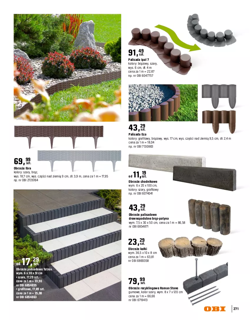 Gazetka promocyjna Obi - Gazetka OBI - ważna 16.03 do 31.08.2026 - strona 271 - produkty: Chodnik, Gra