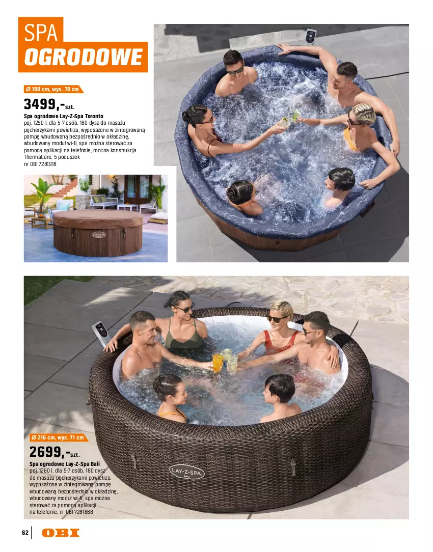 Gazetka promocyjna Obi - Gazetka OBI - ważna 16.03 do 31.08.2026 - strona 62 - produkty: Rum, Telefon