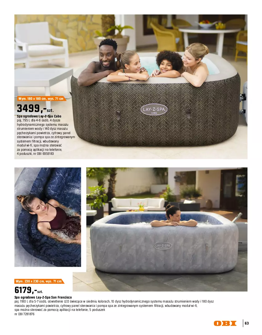 Gazetka promocyjna Obi - Gazetka OBI - ważna 16.03 do 31.08.2026 - strona 63 - produkty: Rum, Telefon