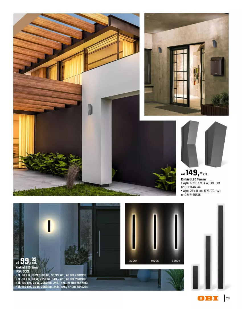 Gazetka promocyjna Obi - Gazetka OBI - ważna 16.03 do 31.08.2026 - strona 79 - produkty: Girlanda, Lampa