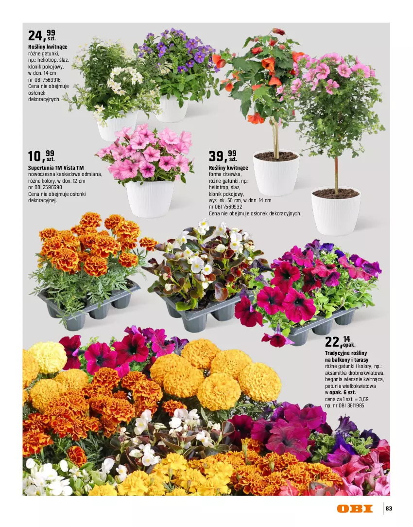 Gazetka promocyjna Obi - Gazetka OBI - ważna 16.03 do 31.08.2026 - strona 83 - produkty: Aksam, Bell, Bella, Helio, Kask
