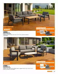 Gazetka promocyjna Obi - Gazetka OBI - Gazetka - ważna od 31.08 do 31.08.2026 - strona 17 - produkty: Sok, Jadalnia, Stolik, Stół, Sofa, Poszewka, Fotel, Meble, Intel, Fa