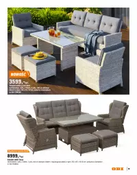 Gazetka promocyjna Obi - Gazetka OBI - Gazetka - ważna od 31.08 do 31.08.2026 - strona 19 - produkty: Sok, Puf, Stolik, Stół, Sofa, Fotel, Meble, Intel, Fa