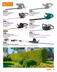 Gazetka promocyjna Obi - Gazetka OBI - Gazetka - ważna od 31.08 do 31.08.2026 - strona 197 - produkty: Teleskop, Odkurzacz, Noż, Odkurzacze, Rura, Nożyce, Kosz, Tarka