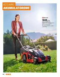 Gazetka promocyjna Obi - Gazetka OBI - Gazetka - ważna od 31.08 do 31.08.2026 - strona 206 - produkty: Top, Sok, Por, Kosz, Warka, Kosiarka, Mobil, Akumulator