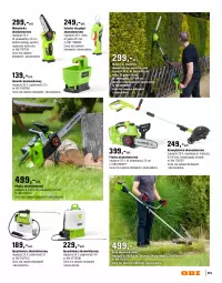 Gazetka promocyjna Obi - Gazetka OBI - Gazetka - ważna od 31.08 do 31.08.2026 - strona 215 - produkty: Teleskop, Odkurzacz, Noż, Nożyce, Sekator, Kosz, Warka, Dmuchawa do liści, Odkurzacz do liści, Kasza, Akumulator