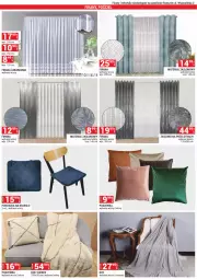 Gazetka promocyjna Merkury Market - Gazetka - ważna od 31.01 do 31.01.2024 - strona 18 - produkty: Poszewka, Zasłona, Firana, Krzesło, Poduszka