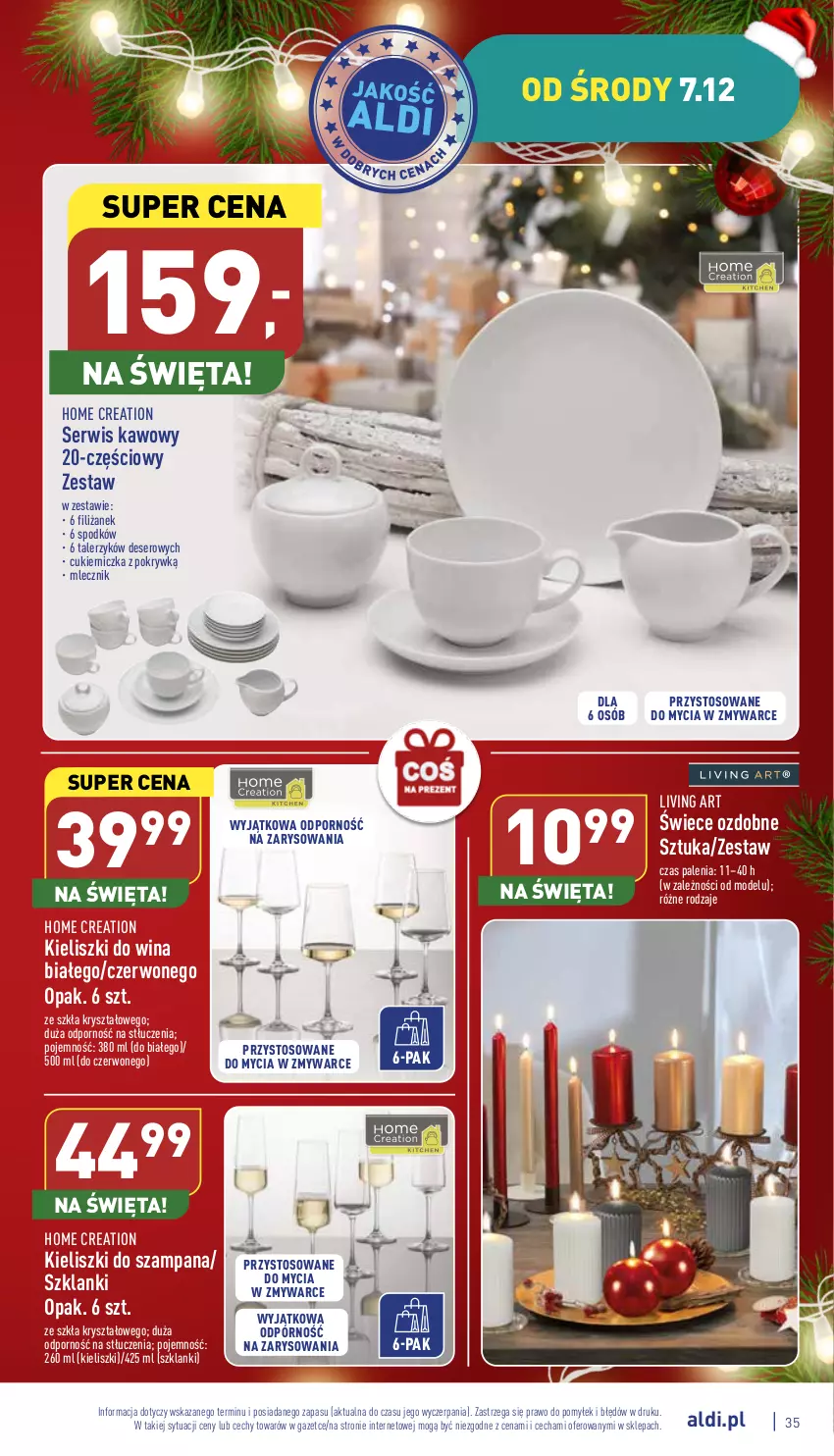 Gazetka promocyjna Aldi - Pełny katalog - ważna 05.12 do 11.12.2022 - strona 35 - produkty: Cukier, Deser, Lanki, Por, Ser, Talerz, Talerzyk