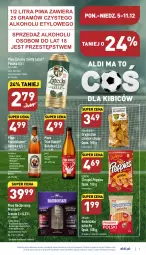 Gazetka promocyjna Aldi - Pełny katalog - Gazetka - ważna od 11.12 do 11.12.2022 - strona 9 - produkty: Piwa, Piwo, Por, Gin, Gra, BIC, Beskidzki, Chipsy, Chrupki, Sezam, Skaner, Lorenz, Aksam