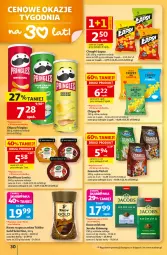 Gazetka promocyjna Auchan - 30 Lat Hipermarket - Gazetka - ważna od 09.09 do 09.09.2026 - strona 30 - produkty: Tchibo, Kawa rozpuszczalna, Gin, Gra, Papryka, Chipsy, Kawa mielona, Kawa, Chrupki, Melvit, Konfitura, Pringles, Jacobs, Granola