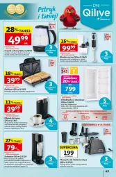 Gazetka promocyjna Auchan - 30 Lat Hipermarket - Gazetka - ważna od 09.09 do 09.09.2026 - strona 45 - produkty: Orzechy włoskie, Chłodziarka, Młynek do kawy, Miarka, Blender ręczny, Blender, Migdały, Maszynka do mielenia, Rozdrabniacz, Czajnik, Młynek, Przyprawy, Szynka, Silan, Grzałka, Maszynka, Owoce, Drzwi
