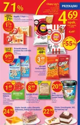 Gazetka promocyjna Delikatesy Centrum - Gazetka DC41 - Gazetka - ważna od 26.10 do 26.10.2022 - strona 23 - produkty: Ser, Por, Gin, Orzeszki, Migdały, Chrupki, 7 Days, Rogal, Galaretka, Lorenz, Felix, Delecta, Orzeszki ziemne, Gala, Kakao, Kokos