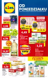 Gazetka promocyjna Lidl - GAZETKA - Gazetka - ważna od 28.07 do 28.07.2021 - strona 1 - produkty: Piwa, Kurczak, Por, Gra, Borówka, Tyskie, Napoje, Winogrona, Olej rzepakowy, Wino, Masło, Olej