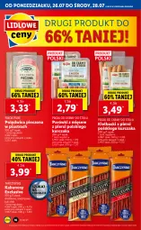 Gazetka promocyjna Lidl - GAZETKA - Gazetka - ważna od 28.07 do 28.07.2021 - strona 16 - produkty: Piec, Kurczak, Polędwica, Pur, Parówki, Tarczyński, PIKOK, Kabanos, Fa