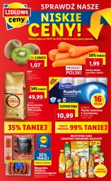 Gazetka promocyjna Lidl - GAZETKA - Gazetka - ważna od 28.07 do 28.07.2021 - strona 57 - produkty: Sok, Por, Gra, Papier, Kawa ziarnista, Kawa, Kiwi, Papier toaletowy, Lavazza, Flora, Nektar