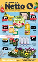 Gazetka promocyjna Netto - Od Czwartku - Gazetka - ważna od 21.03 do 21.03.2026 - strona 1 - produkty: Piwa, Piwo, Kurczak, Ser, Mus, Gra, Tera, Muszynianka, Edam, Olej rzepakowy, Woda mineralna, Gouda, Woda, Olej