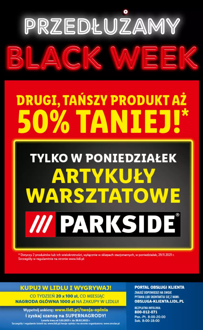 Gazetka promocyjna Lidl - GAZETKA - ważna 29.11 do 01.12.2021 - strona 64 - produkty: Parkside