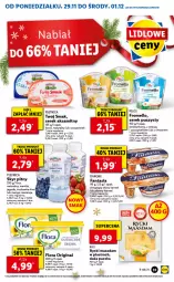 Gazetka promocyjna Lidl - GAZETKA - Gazetka - ważna od 01.12 do 01.12.2021 - strona 33 - produkty: Chrzan, Serek puszysty, Maasdam, Ser, Gin, Danone, Piątnica, Danone Fantasia, Kiwi, Serek, Fanta, Aksam, Twój Smak, Flora, Mango, Fa