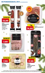 Gazetka promocyjna Lidl - GAZETKA - Gazetka - ważna od 01.12 do 01.12.2021 - strona 41 - produkty: Salami, Pasztet, Szynka, Pieprz, Kiełbasa