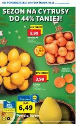 Gazetka promocyjna Lidl - GAZETKA - Gazetka - ważna od 01.12 do 01.12.2021 - strona 8 - produkty: Mandarynki, Por