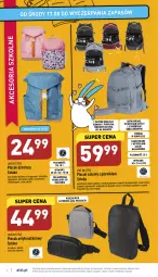 Gazetka promocyjna Aldi - COŚki idą do szkoły, sprawdź gazetkę - Gazetka - ważna od 31.08 do 31.08.2022 - strona 2 - produkty: Długopis, Organizer, Piórnik, Plecak, Podkładka, Smycz, Dzieci, Podkład