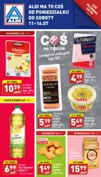 Gazetka promocyjna Aldi - Katalog spożywczy - Gazetka - ważna od 16.07 do 16.07.2022 - strona 1 - produkty: Krakus, Ser, Por, Hofburger, Bell, Serdelki, Ziemniaki, Szynka, Margaryna, Burger, Sport, Lavazza, Olej rzepakowy, Bella, Słynne, Olej