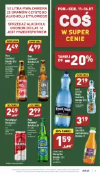 Gazetka promocyjna Aldi - Katalog spożywczy - Gazetka - ważna od 16.07 do 16.07.2022 - strona 9 - produkty: Piwa, Piwo, Sok, Gra, Heineken, Warka, LANA, Kubuś Waterrr, Kubuś, Woda, Mango, Napój, Grejpfrut