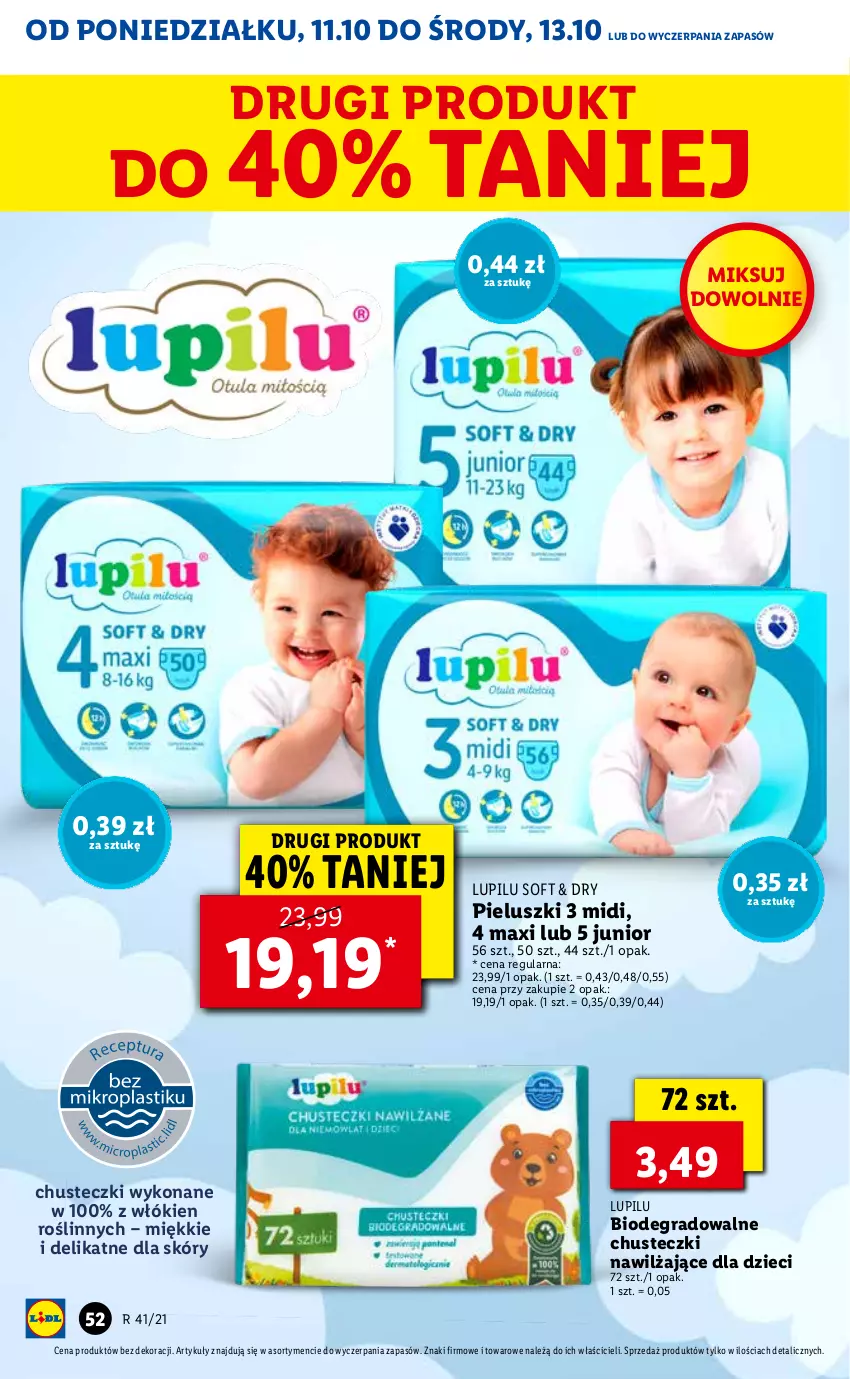 Gazetka promocyjna Lidl - GAZETKA - ważna 11.10 do 13.10.2021 - strona 52 - produkty: Chusteczki, Dzieci, Gra