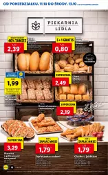 Gazetka promocyjna Lidl - GAZETKA - Gazetka - ważna od 13.10 do 13.10.2021 - strona 12 - produkty: Piec, Warzywa, Gra, Salami, Zapiekanka, Pizzerina, Danio, E. Wedel, Chleb, Donut, Grill, Bułka