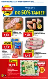 Gazetka promocyjna Lidl - GAZETKA - Gazetka - ważna od 13.10 do 13.10.2021 - strona 16 - produkty: Kurczak, Ser, Por, Filet z piersi kurczaka, Jaja, Parówki, Pasztet, Serdelki, Duda, PIKOK, Jaja z wolnego wybiegu