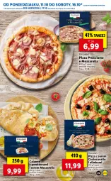 Gazetka promocyjna Lidl - GAZETKA - Gazetka - ważna od 13.10 do 13.10.2021 - strona 29 - produkty: Mozzarella, Ser, Prosciutto, Pizza