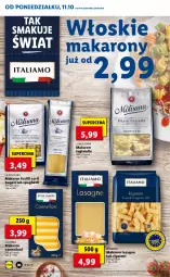 Gazetka promocyjna Lidl - GAZETKA - Gazetka - ważna od 13.10 do 13.10.2021 - strona 36 - produkty: Makaron, Spaghetti, Isana, Lasagne