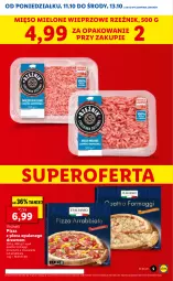 Gazetka promocyjna Lidl - GAZETKA - Gazetka - ważna od 13.10 do 13.10.2021 - strona 5 - produkty: Mozzarella, Piec, Mięso mielone, Prosciutto, Pizza, Maggi, Mięso