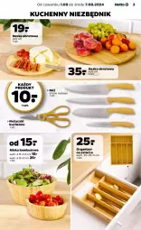 Gazetka promocyjna Netto - Od Czwartku Przemysłowa - Gazetka - ważna od 07.08 do 07.08.2024 - strona 3 - produkty: Noż, Nożyczki, Organizer, Miska