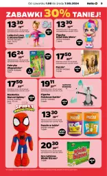 Gazetka promocyjna Netto - Od Czwartku Przemysłowa - Gazetka - ważna od 07.08 do 07.08.2024 - strona 9 - produkty: Gra, Długopis, Puzzle, Pokémon, Lalka, Fa