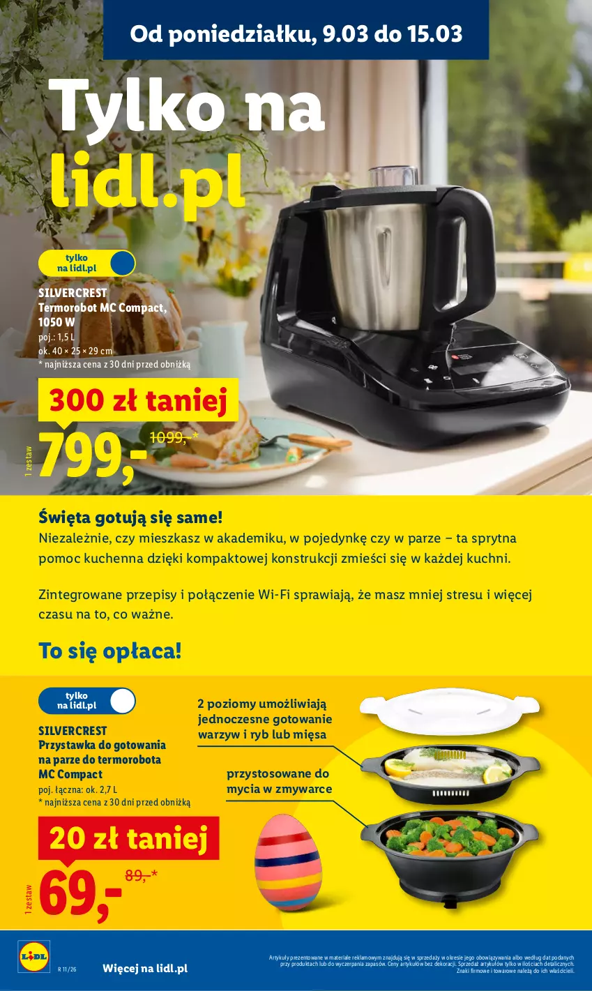 Gazetka promocyjna Lidl - Oferta ważna od 9.03 - ważna 09.03 do 14.03.2026 - strona 10 - produkty: Robot, Silvercrest