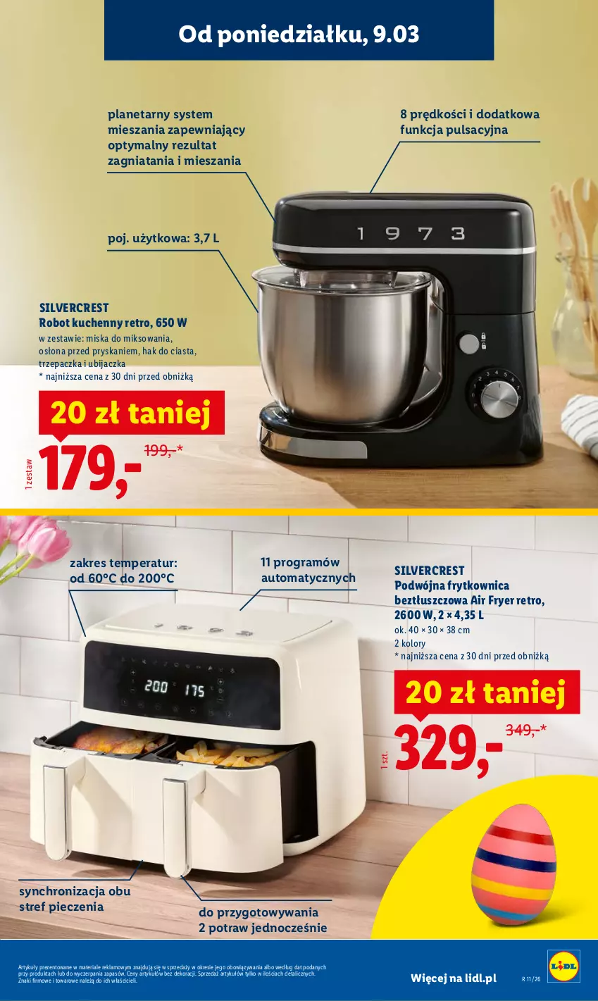 Gazetka promocyjna Lidl - Oferta ważna od 9.03 - ważna 09.03 do 14.03.2026 - strona 17 - produkty: Gra, Miska, Piec, Robot, Silvercrest, Trzepaczka