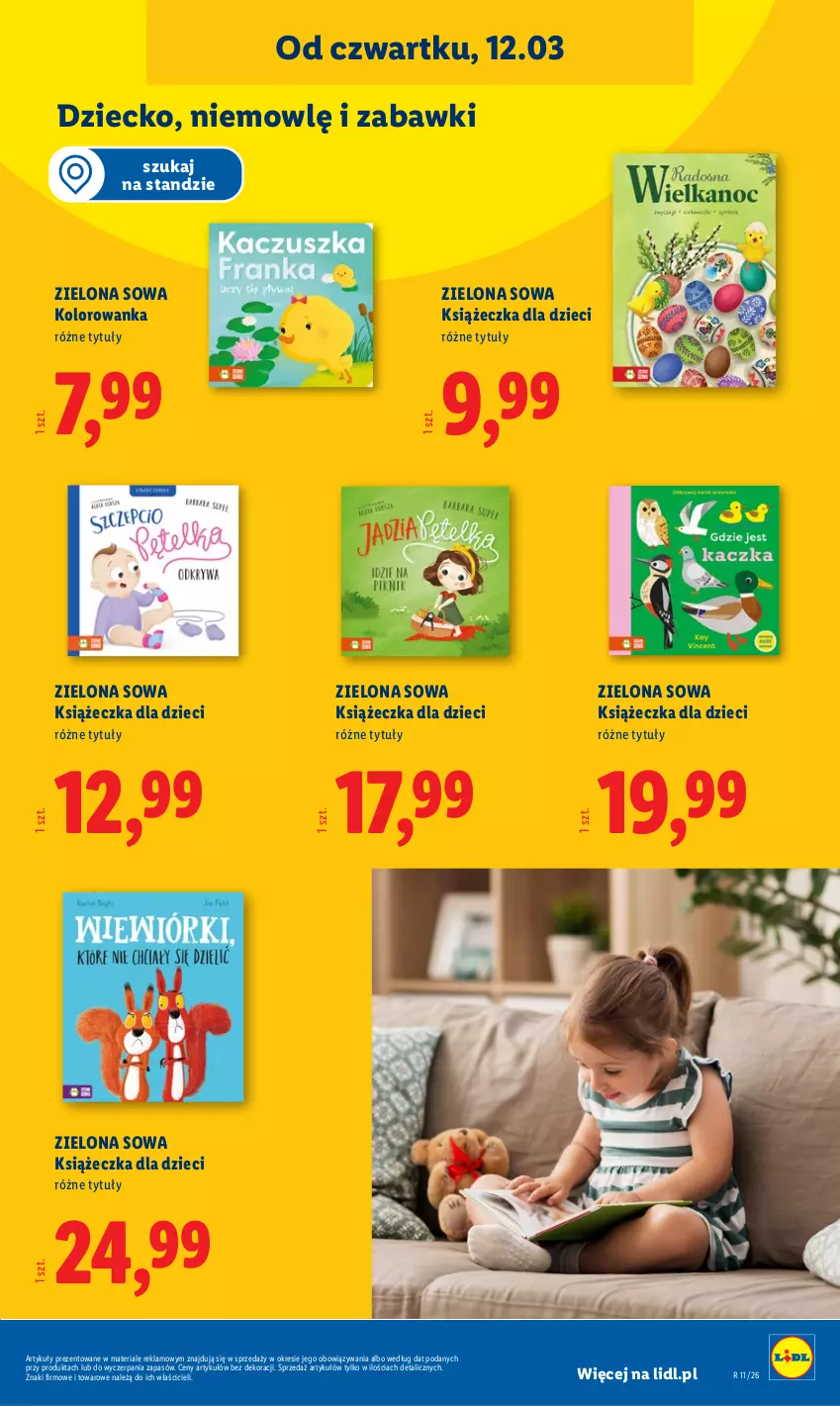 Gazetka promocyjna Lidl - Oferta ważna od 9.03 - ważna 09.03 do 14.03.2026 - strona 43 - produkty: Dzieci, Kolorowanka
